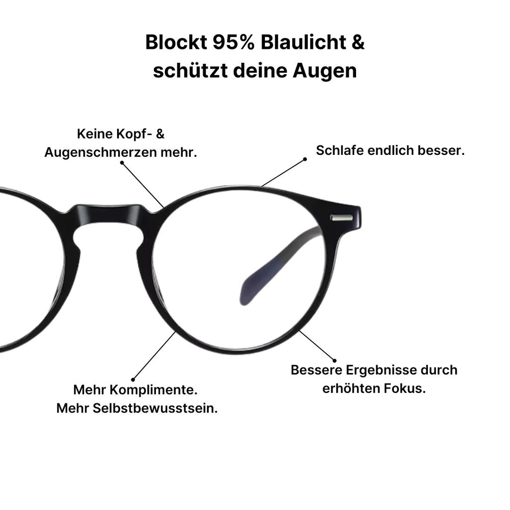 BLAULICHTFILTERBRILLE - GATSBY