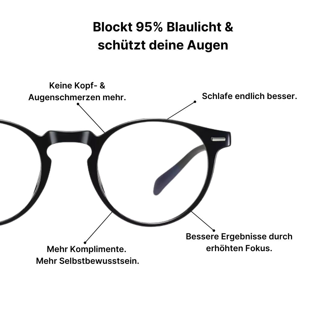BLAULICHTFILTERBRILLE - GATSBY
