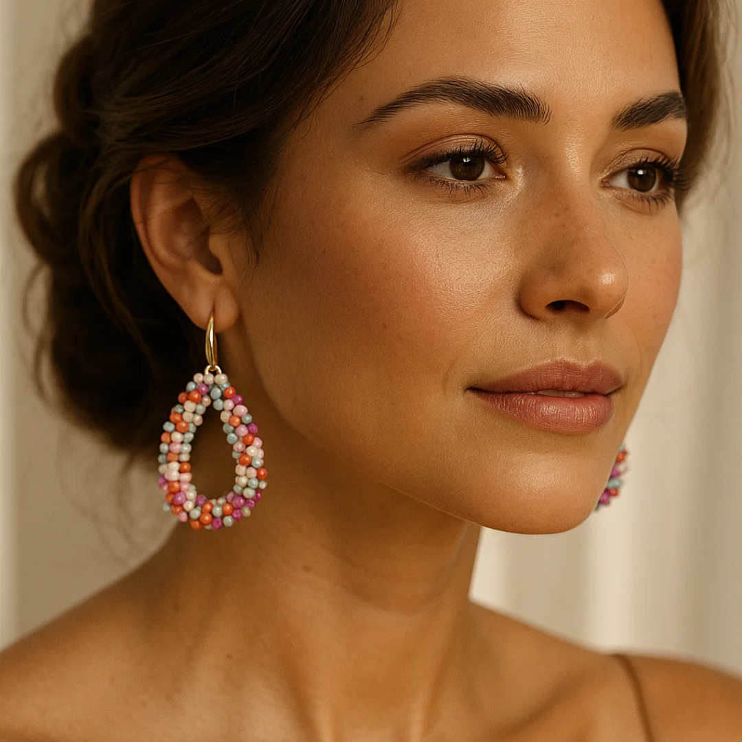 Perlenohrhänger Riviera