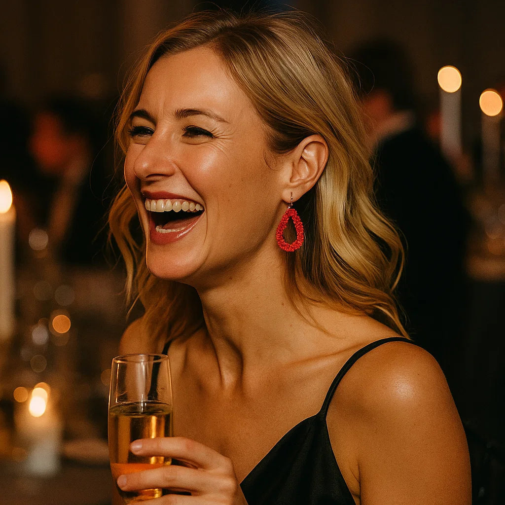 Perlenohrhänger Riviera